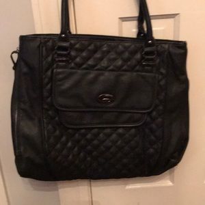 Steve Madden tote black purse bag